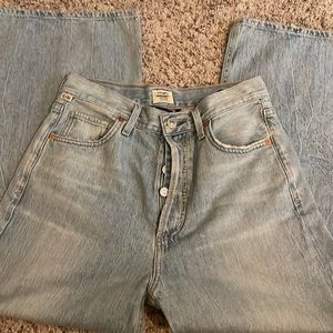 Citizens of humanity Sacha high rise wide leg gaucho style jeans - size 26